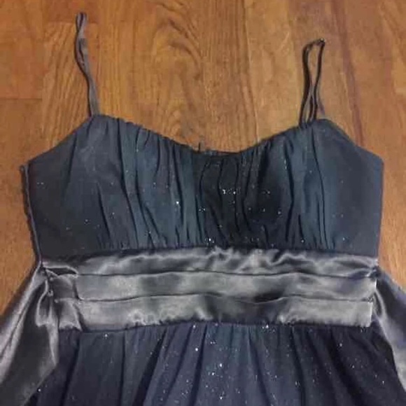 Ruby Rox Sparkly Gray Dress - Picture 4 of 4